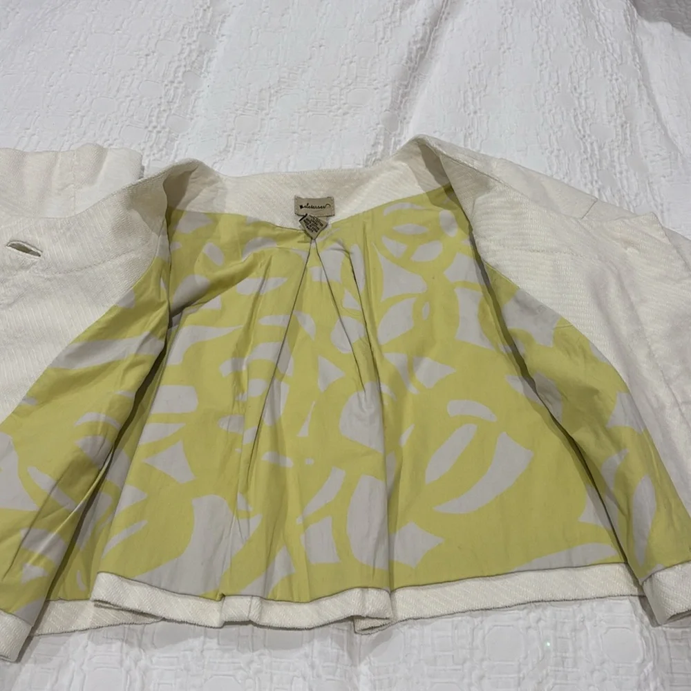 Anthropologie Elevenses Swing Jacket 8 - Picture 7 of 7